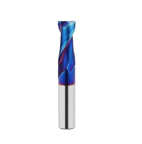 5 Stück D0.5-d20 HRC65 Hartmetall-Schaftfräser 4 Flöten Metallfräser Schneidwerkzeug CNC-Bearbeitungsbeschichtung Flache Schaftfräser for Edelstahl(D14xD14x150L) von MULONGOR