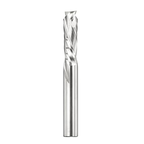 5 Stück Fräser 3,175–12 mm Schaft UP DOWN Cut zwei Flöten Kompressionsschneider Fräswerkzeug for Holz CNC Router CNC Bit Schaftfräser(5pc None Coated,8x32x80L) von MULONGOR