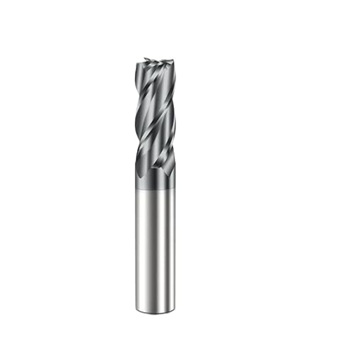5 stücke 4 6 8 10 12 14 16 18 20mm Schaftfräser Legierung Hartmetall Wolfram Stahl Fräser Schaftfräser HRC45 4 Flöte Metall Cutter Fräswerkzeuge(Df6-Lf30-Dt6-Lt100) von MULONGOR