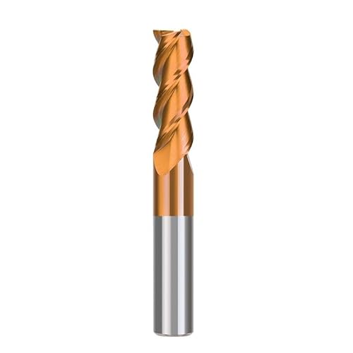 5 stücke Fräser 1-12mm 3 Flöte Hartmetall-schaftfräser CNC Maschine Router Bit for Aluminium Werkzeuge holz Kupfer CNC Bits Fräsen Werkzeuge(5pcs TiCN Coated,12xD12x35x75L) von MULONGOR
