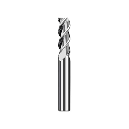 5PC D0.5-d20 3 Flöten Hartmetall-Fräser HRC55 Wolfram-Schaftfräser CNC-Werkzeug for CNC-Werkzeuge Vollhartmetall-Aluminium-Verbundplatte(D3xD4x50L) von MULONGOR