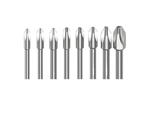 8-teiliges 75/100-mm-Schlag-Kreuzschlitzschraubendreher-Bit-Drehmoment-Kreuzschraubendreher-Bit S2 Starker magnetischer Schraubendreher-Bit(75mm(8pcs)) von MULONGOR