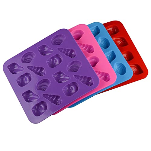 Silikonform mit Muscheln, Meeresmotiv, Kuchen, Fondant, Silikonform, für Kuchendekoration, Gelee, Kekse, Schokolade, Seife, Basteln, Mumiao Silikonform mit Muscheln, Meeresmotiv, Kuchen, Fondant, Silikonform, für Kuchendekoration, Gelee, Kekse, Schokolade, Seife, Basteln, Mumiao von Homry