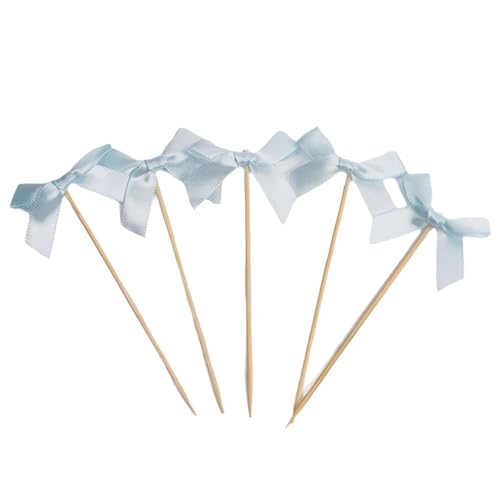 Cupcake-Topper mit rosa Schleife, Geburtstagsdekoration, Schleifen-Themenparty-Dekoration, Brautparty, Junggesellenabschied, Brautparty, Junggesellinnenabschied, Kuchenaufsätze, 30 Stück Cupcake-Topper mit rosa Schleife, Geburtstagsdekoration, Schleifen-Themenparty-Dekoration, Brautparty, Junggesellenabschied, Brautparty, Junggesellinnenabschied, Kuchenaufsätze, 30 Stück von MUMQAQ