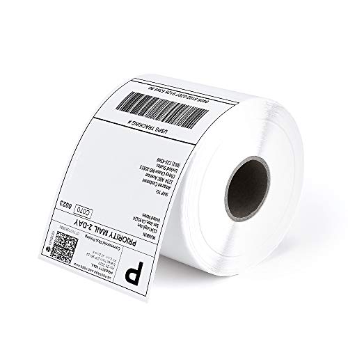 MUNBYN Thermopapier Versandetiketten 4×6 DHL Etiketten (100 mm × 150 mm), Wasserfester Versandaufkleber für Labeldrucker Etiketten BPA/BPS-frei (500 Stück) von MUNBYN