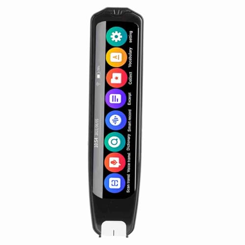 MUNEFE Smart Voice Translator Pen, Übersetzungs-Scan-Stift, 113 Sprachen Übersetzer-Gerät Wörterbuch-Stift für Übersetzung und Sprachenlernen MUNEFE Smart Voice Translator Pen, Übersetzungs-Scan-Stift, 113 Sprachen Übersetzer-Gerät Wörterbuch-Stift für Übersetzung und Sprachenlernen von MUNEFE
