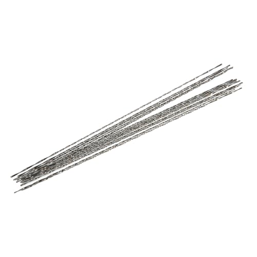 Munefe 12pcs Wolfram -Stahlschmuck Sägen Schneidblätter, Doppelschwert -Sägeschneidblätter für Schmuckwerkzeug (3# (One Zha)) von MUNEFE