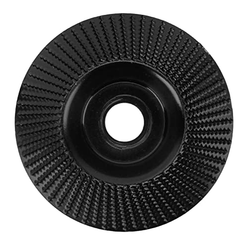 Munefe -Schleifscheibe, Schleimscheibe, Holzschnitzscheibe geeignet zum Schleifen der Schnitzforming -Polieren (125 mm) (Schwarz) von MUNEFE