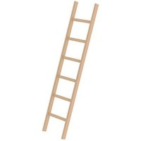 MUNK Anlegeleiter 33106 alu 6 Sprossen, H: 192,0 cm MUNK Anlegeleiter 33106 alu 6 Sprossen, H: 192,0 cm von MUNK