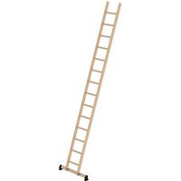 MUNK Anlegeleiter 33118 natur 14 Sprossen, H: 416,0 cm MUNK Anlegeleiter 33118 natur 14 Sprossen, H: 416,0 cm von MUNK