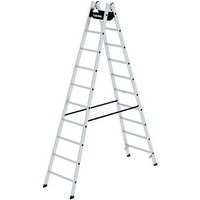 MUNK Gelenkleiter 33020 alu 2x 10 Sprossen, H: 295,0 cm MUNK Gelenkleiter 33020 alu 2x 10 Sprossen, H: 295,0 cm von MUNK