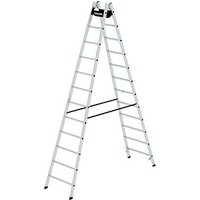 MUNK Gelenkleiter 33024 alu 2x 12 Sprossen, H: 351,0 cm MUNK Gelenkleiter 33024 alu 2x 12 Sprossen, H: 351,0 cm von MUNK