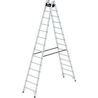 MUNK Gelenkleiter 33028 alu 2x 14 Sprossen, H: 407,0 cm MUNK Gelenkleiter 33028 alu 2x 14 Sprossen, H: 407,0 cm von MUNK