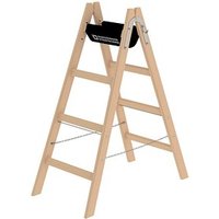 MUNK Gelenkleiter 33208 natur 2x 4 Sprossen, H: 123,0 cm MUNK Gelenkleiter 33208 natur 2x 4 Sprossen, H: 123,0 cm von MUNK