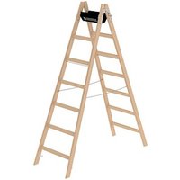 MUNK Gelenkleiter 33214 natur 2x 7 Sprossen, H: 207,0 cm MUNK Gelenkleiter 33214 natur 2x 7 Sprossen, H: 207,0 cm von MUNK