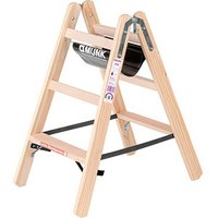 MUNK Gelenkleiter 33806 natur 2x 3 Sprossen, H: 97,0 cm MUNK Gelenkleiter 33806 natur 2x 3 Sprossen, H: 97,0 cm von MUNK
