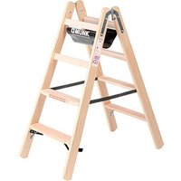 MUNK Gelenkleiter 33808 natur 2x 4 Sprossen, H: 124,0 cm MUNK Gelenkleiter 33808 natur 2x 4 Sprossen, H: 124,0 cm von MUNK