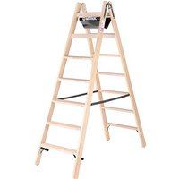 MUNK Gelenkleiter 33814 natur 2x 7 Sprossen, H: 189,0 cm MUNK Gelenkleiter 33814 natur 2x 7 Sprossen, H: 189,0 cm von MUNK