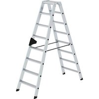 MUNK Gelenkleiter 40216 alu 2x 8 Sprossen, H: 185,0 cm MUNK Gelenkleiter 40216 alu 2x 8 Sprossen, H: 185,0 cm von MUNK
