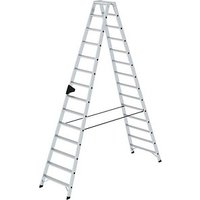 MUNK Gelenkleiter 40228 alu 2x 14 Sprossen, H: 325,0 cm MUNK Gelenkleiter 40228 alu 2x 14 Sprossen, H: 325,0 cm von MUNK