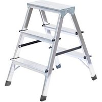 MUNK Klapptritt 11163 alu 2x 3 Stufen, H: 64,0 cm MUNK Klapptritt 11163 alu 2x 3 Stufen, H: 64,0 cm von MUNK