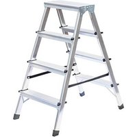 MUNK Klapptritt 11164 alu 2x 4 Stufen, H: 86,0 cm MUNK Klapptritt 11164 alu 2x 4 Stufen, H: 86,0 cm von MUNK