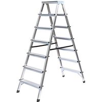 MUNK Klapptritt 11167 alu 2x 7 Stufen, H: 151,0 cm MUNK Klapptritt 11167 alu 2x 7 Stufen, H: 151,0 cm von MUNK