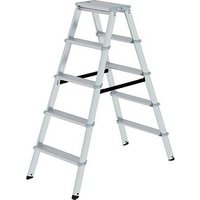 MUNK Klapptritt 11235 alu 2x 5 Stufen, H: 116,0 cm MUNK Klapptritt 11235 alu 2x 5 Stufen, H: 116,0 cm von MUNK