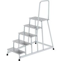 MUNK Montagetritt mit Handlauf 50045 alu 5 Stufen, H: 100,0 cm MUNK Montagetritt mit Handlauf 50045 alu 5 Stufen, H: 100,0 cm von MUNK