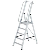 MUNK Podestleiter 51095 alu 5 Stufen, H: 217,0 cm MUNK Podestleiter 51095 alu 5 Stufen, H: 217,0 cm von MUNK