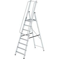 MUNK Podestleiter 51098 alu 8 Stufen, H: 288,0 cm MUNK Podestleiter 51098 alu 8 Stufen, H: 288,0 cm von MUNK