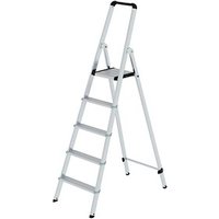 MUNK Stehleiter 11225 alu 5 Stufen, H: 178,0 cm von MUNK