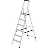 MUNK Stehleiter 11226 alu 6 Stufen, H: 201,0 cm MUNK Stehleiter 11226 alu 6 Stufen, H: 201,0 cm von MUNK