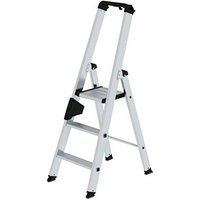 MUNK Stehleiter 40103 alu 3 Stufen, H: 134,0 cm MUNK Stehleiter 40103 alu 3 Stufen, H: 134,0 cm von MUNK