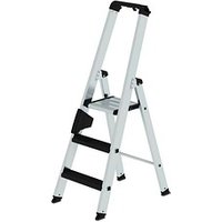 MUNK Stehleiter 42103 alu 3 Stufen, H: 134,0 cm MUNK Stehleiter 42103 alu 3 Stufen, H: 134,0 cm von MUNK