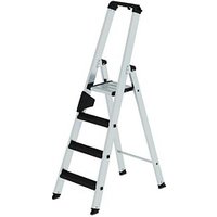 MUNK Stehleiter 42104 alu 4 Stufen, H: 158,0 cm MUNK Stehleiter 42104 alu 4 Stufen, H: 158,0 cm von MUNK