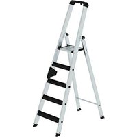 MUNK Stehleiter 42105 alu 5 Stufen, H: 181,0 cm MUNK Stehleiter 42105 alu 5 Stufen, H: 181,0 cm von MUNK