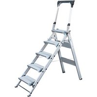 MUNK Stehleiter 53105 alu 5 Stufen, H: 172,0 cm MUNK Stehleiter 53105 alu 5 Stufen, H: 172,0 cm von MUNK