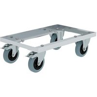 MUNK Transportroller silber 60,0 cm 40,0 cm bis 150,0 kg von MUNK