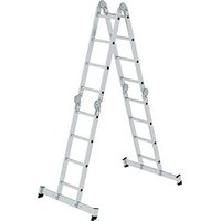 MUNK Vielzweckleiter 11111 alu 4x 4 Sprossen, H: 475,0 cm MUNK Vielzweckleiter 11111 alu 4x 4 Sprossen, H: 475,0 cm von MUNK