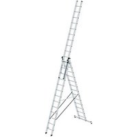 MUNK Vielzweckleiter 11144 alu 3x 13 Sprossen, H: 951,0 cm MUNK Vielzweckleiter 11144 alu 3x 13 Sprossen, H: 951,0 cm von MUNK