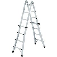 MUNK Vielzweckleiter 32015 alu 4x 4 Sprossen, H: 420,0 cm MUNK Vielzweckleiter 32015 alu 4x 4 Sprossen, H: 420,0 cm von MUNK