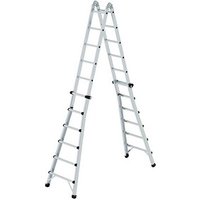 MUNK Vielzweckleiter 32019 alu 4x 6 Sprossen, H: 640,0 cm MUNK Vielzweckleiter 32019 alu 4x 6 Sprossen, H: 640,0 cm von MUNK