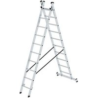 MUNK Vielzweckleiter silber 2x 10 Sprossen von MUNK