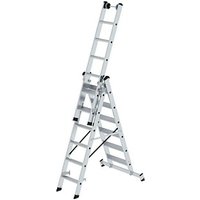 MUNK Vielzweckleiter silber 3x 6 Stufen von MUNK