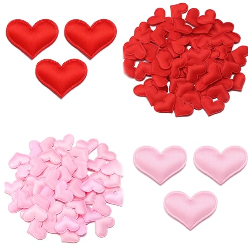 MUNTE 200 Stück Herz Deko, 3D Deko Herzen in Rot & Rosa, Herz Dekoration 2,5 CM, Geeignet für Hochzeiten, Geburtstage, Partys, DIY Handgefertigt MUNTE 200 Stück Herz Deko, 3D Deko Herzen in Rot & Rosa, Herz Dekoration 2,5 CM, Geeignet für Hochzeiten, Geburtstage, Partys, DIY Handgefertigt von MUNTE