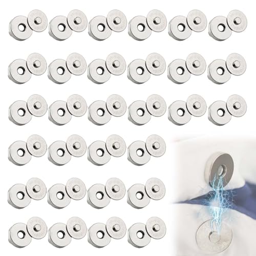 MUNZE 30 Stück Magnetknöpfe 14Mm Metall Magnetische Druckknöpfe Für Kleidung Nähen Gepäck Handwerk Tasche, Für Diy Nähen Handwerk, Handtaschen. MUNZE 30 Stück Magnetknöpfe 14Mm Metall Magnetische Druckknöpfe Für Kleidung Nähen Gepäck Handwerk Tasche, Für Diy Nähen Handwerk, Handtaschen. von MUNZE