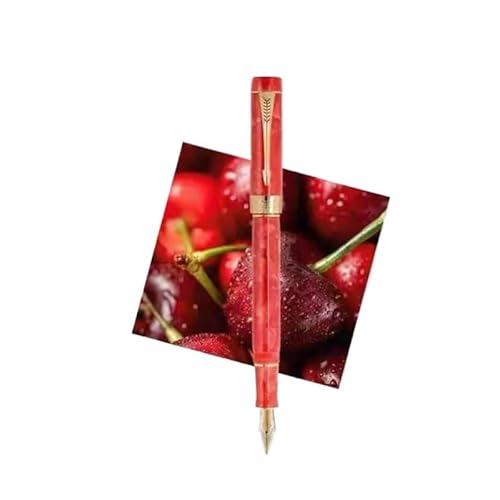 MURVE 100 Century Series Füllfederhalter mit F 0,5 mm Feder, Schreibwaren, Schule, Büro, Schreibwaren, glatte Tinte, Stifte als Geschenk (9,1 Stift mit Box) von MURVE