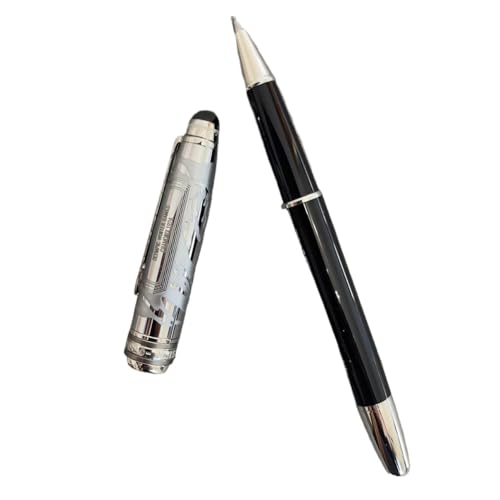 MURVE Luxuriöse, limitierte Auflage, Metallkappe, 100 Jahre alte Farben, Schreibstift, Tinte, Tintenroller, Kugelschreiber (E11, Just Pen) von MURVE