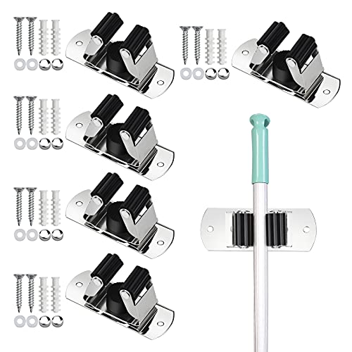 5 Stück Gerätehalter Besen Mop Halter Wandhalterung Besen Universell einsetzbare Werkzeughalter für Haus & Garten 5 Stück Gerätehalter Besen Mop Halter Wandhalterung Besen Universell einsetzbare Werkzeughalter für Haus & Garten von MUSEDAY